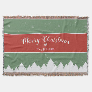 Couverture Solive Merry Christma Last Nom Snowflake