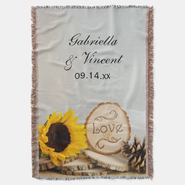 Couverture Souvenir rustique de mariage de région boisée de (devant Vertical)