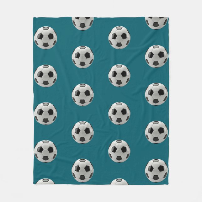 Couverture sportive classique Motif de balle de fo (Devant)