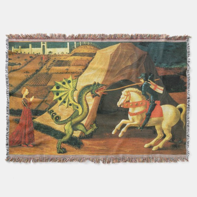 Couverture ST. GEORGE, DRAGON ET PRINCESS par Paolo Uccello (Devant)