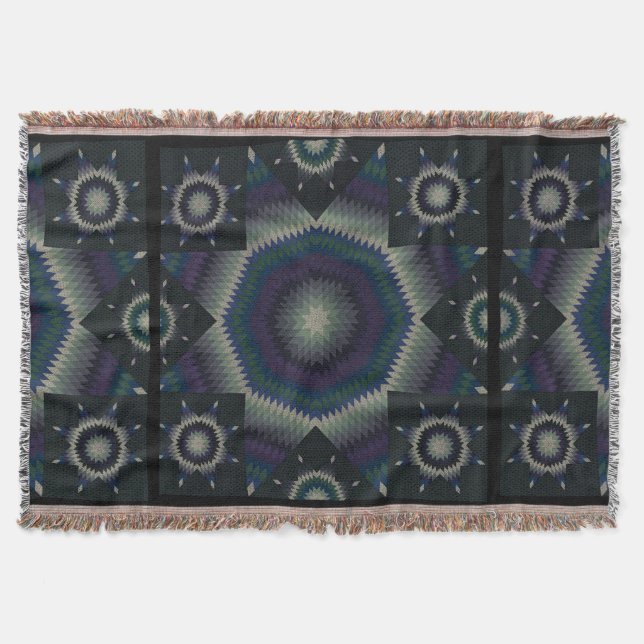 Couverture Star of Bethlehem Quilt midnight (Devant)