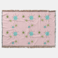 Starbursts Atomique rose Iconique Jeter la couvert
