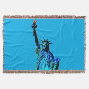 Couverture Statue bleue de Lady Liberty