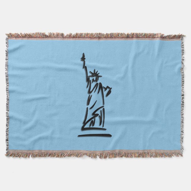 Couverture Statue de la Liberté Bleue (Devant)