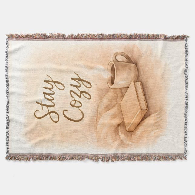 Couverture  Stay cozy Throw Blanket (Devant)