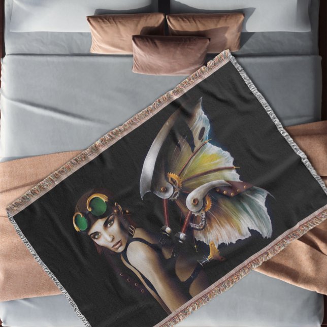 Couverture steampunk Fée mécanique (Créateur téléchargé)