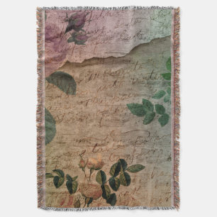 Couverture Steampunk Torn Rose   Ephémère Vintage en détresse