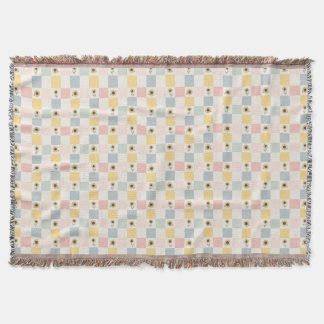 Couverture Sunflower Patchwork Decorative Blanket - Farmhouse
