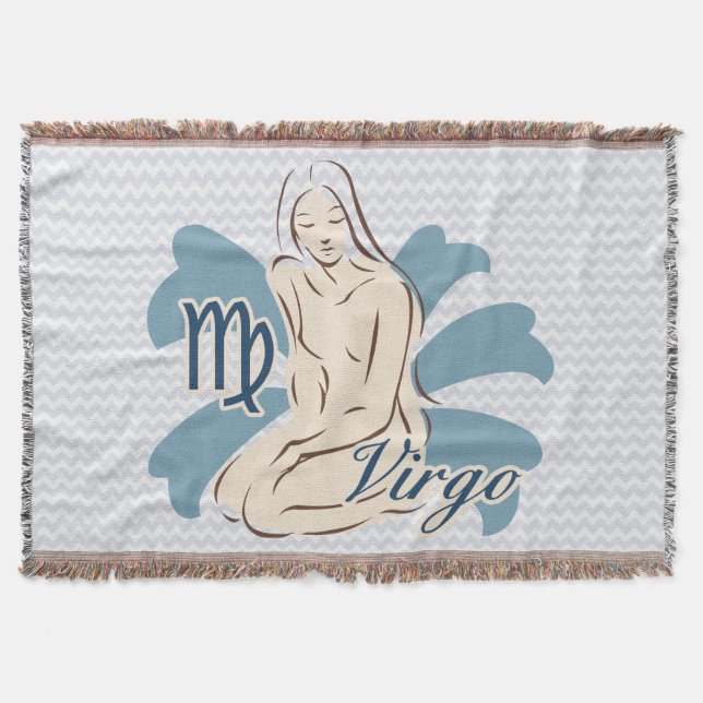 Couverture Symbole de Vierge de signe de zodiaque (Devant)