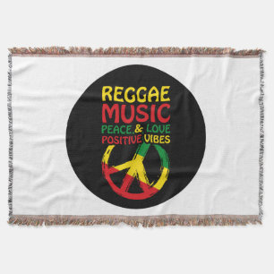 Couverture Symbole Reggae et Paix avec citations positives