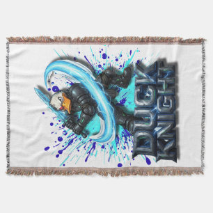 Couverture T-Shirt Chevalier Canard 3D Guerrier Canard Cyber