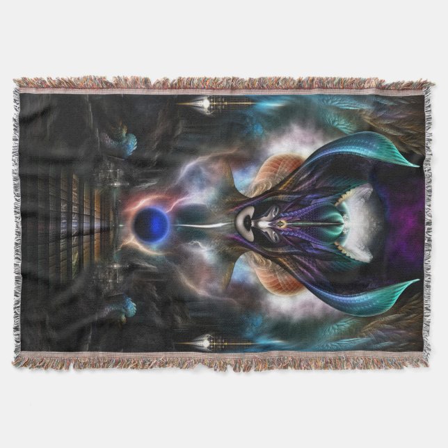 Couverture Taidushan Sai Esprit De Pouvoir WD Lance Blanket (Devant)