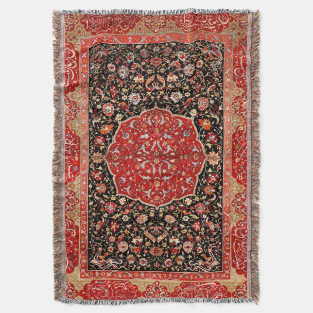 Couverture Tapis de salage persan oriental (devant Vertical)