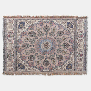 Couverture Tapis Oriental Antique Perse Turc