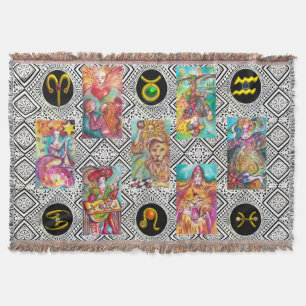 Couverture TAROTS ET ANNIVERSAIRE ZODIAC SIGNES Astrologie du