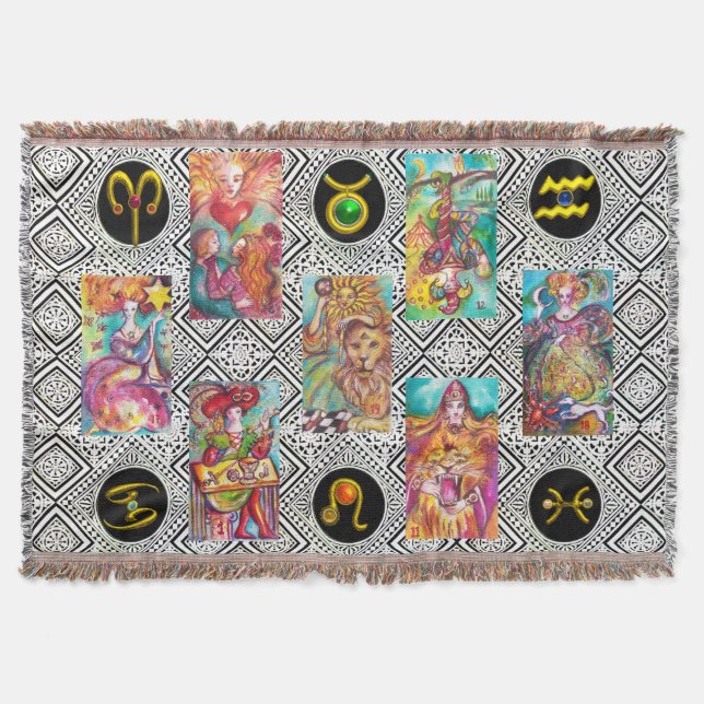 Couverture TAROTS ET ANNIVERSAIRE ZODIAC SIGNES Astrologie du (Devant)