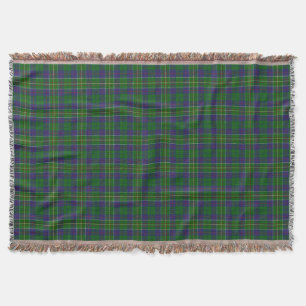 Couverture Tartan écossais de chasseur de clan