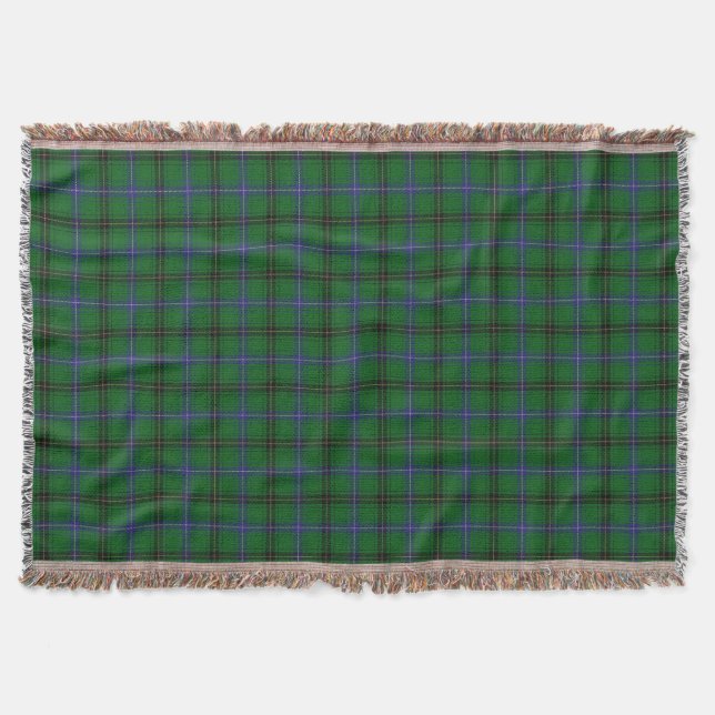 Couverture Tartan écossais de Henderson de clan (Devant)