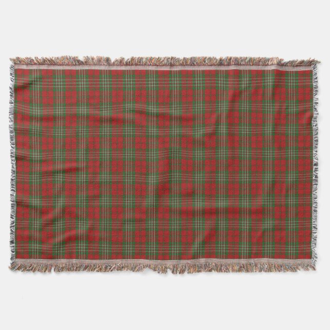 Couverture Tartan écossais de Scott de clan (Devant)