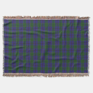 Couverture Tartan écossais de Strachan de clan