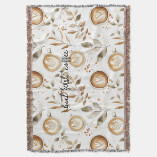 Couverture Tasses de café Feuilles