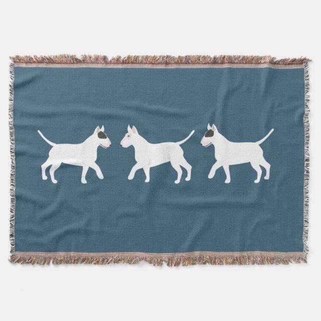 Couverture Taureau Terrier Lance Blanket (Devant)