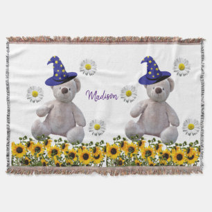 Couverture Teddy Bear Teddy Blanche Teddy Tournesol