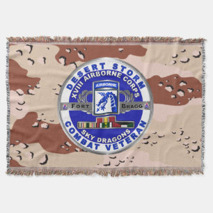 Couverture Tempête du désert du XVIIIe corps aéroporté Vétéri