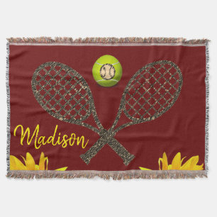 Couverture Tennis de tournesol Blanche