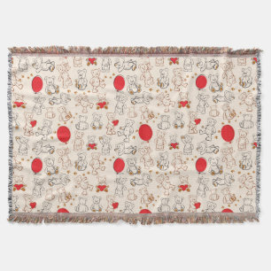 Couverture Texture avec le nounours