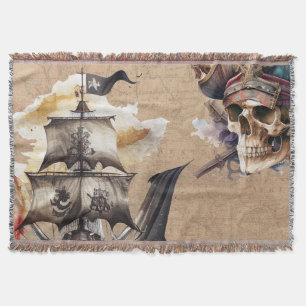 Couverture Thème Pirate vintage