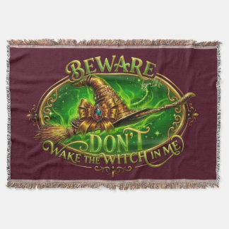 Couverture tout-en-un avec une citation de sorcièr