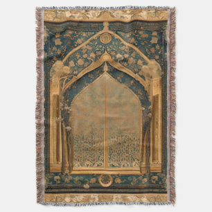 Couverture traditionnelle jetée pour la prière mus