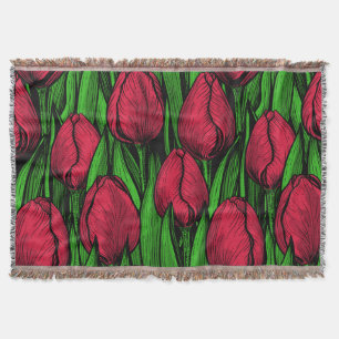 Couverture Tulipes rouges