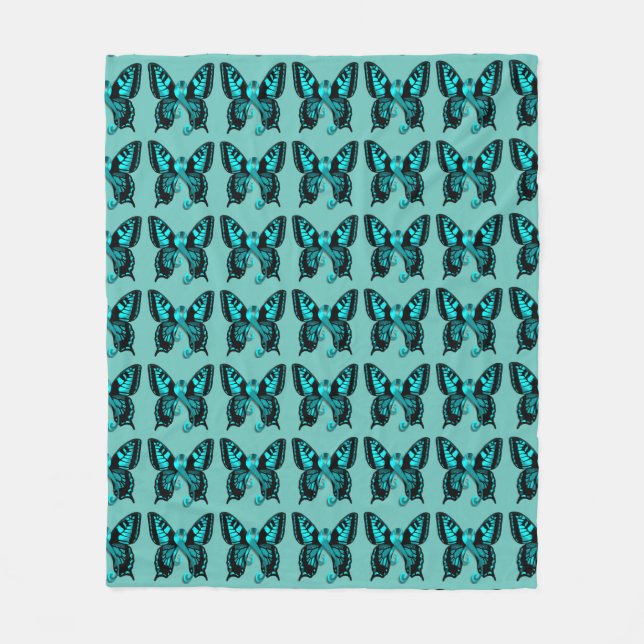 Couverture turquoise d'ouatine de conscience de (Devant)