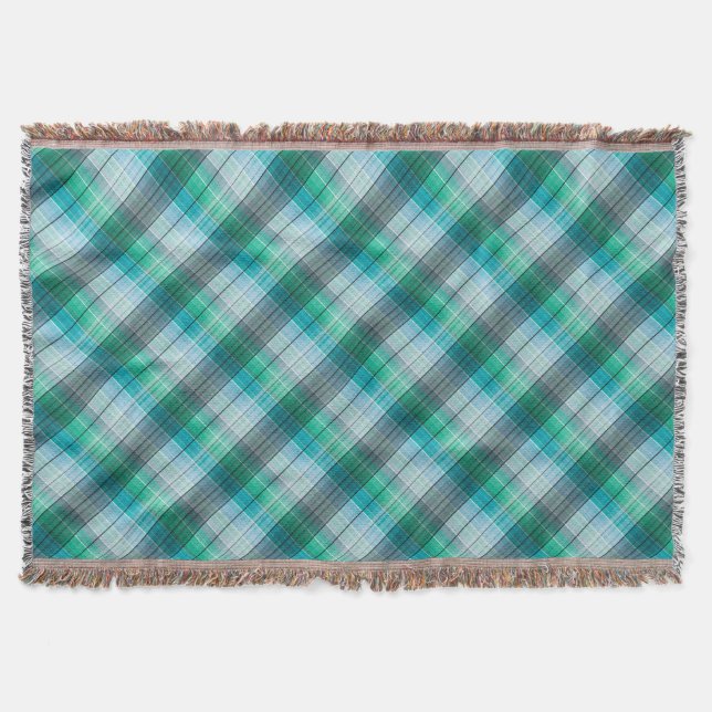 Couverture Turquoise et gris dans une cage. (Devant)