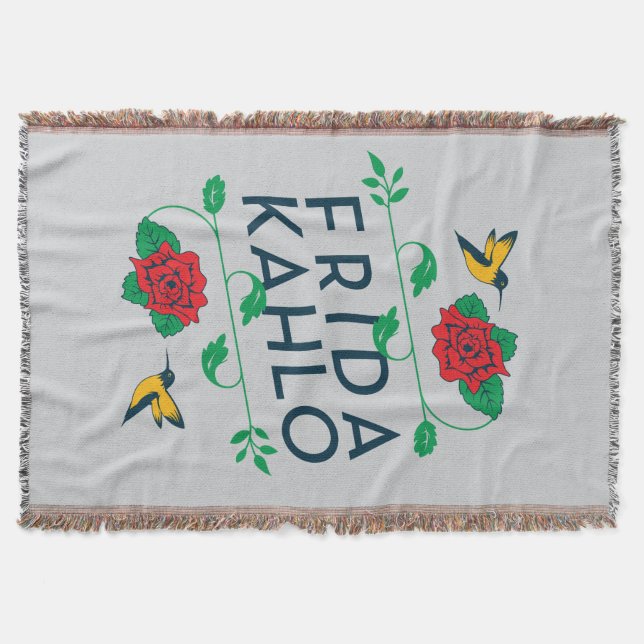 Couverture Typographie florale de Frida Kahlo | (Devant)