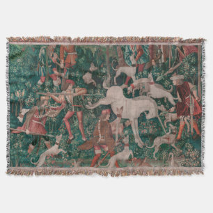 Couverture Unicorn Hunt Medieval Art, Unicorn Se Défend