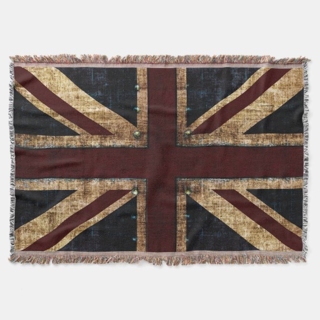 Couverture Union Jack grunge (Devant)