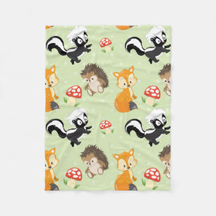 Couverture unisexe d'ouatine de bébé de créatures