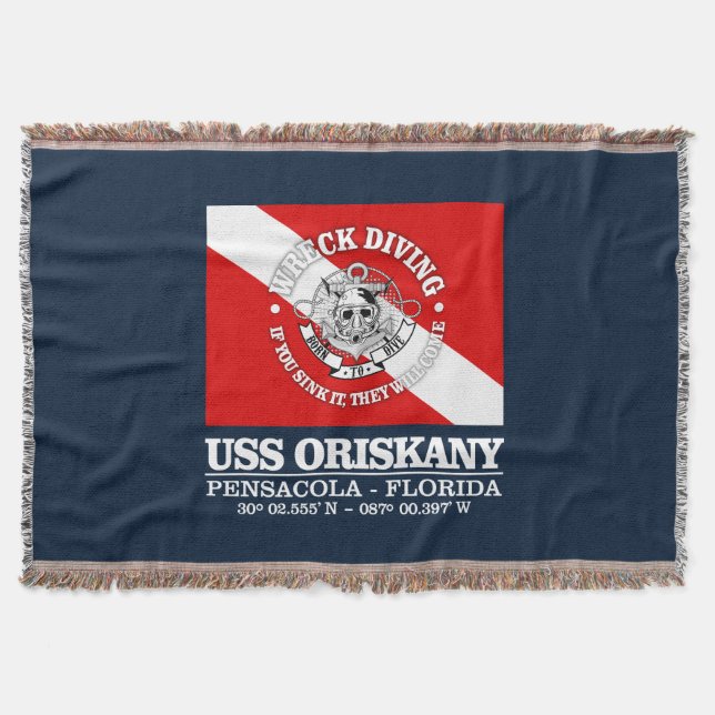 Couverture USS Oriskany (meilleures épaves) (Devant)