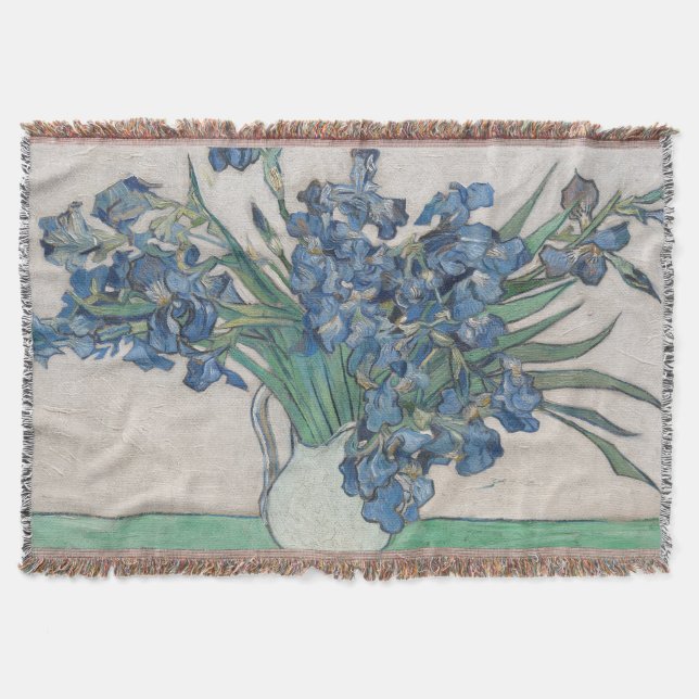 Couverture Van Gogh Iris Vase Peinture Impressionnisme (Devant)