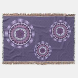 Couverture Vent Mandala Lance Blanche