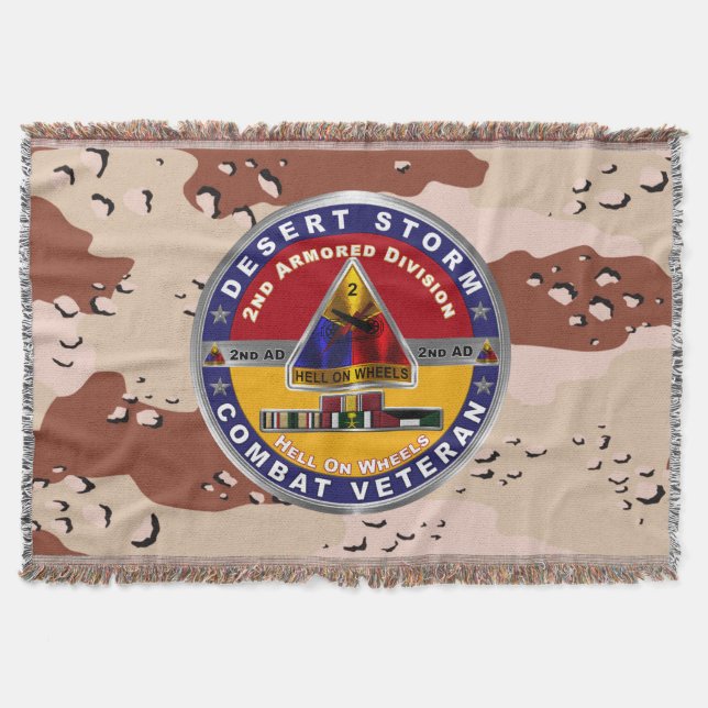 Couverture Vétéran de la 2e division blindée Desert Storm (Devant)