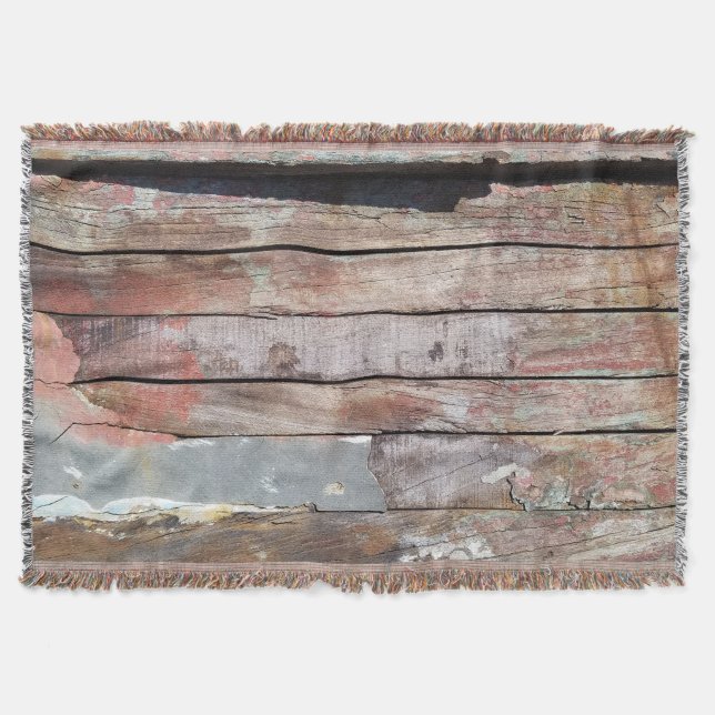 Couverture Vieux bois rustique bateau en bois plank (Devant)
