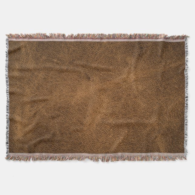 Couverture Vieux cuir Brown : Arrière - plan texturé (Devant)