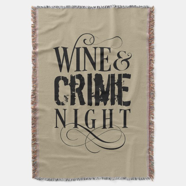 Couverture Vin & Crime Night - drôle crime vrai Thon Blanke (devant Vertical)