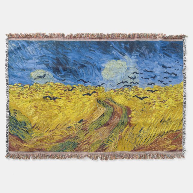 Couverture Vincent van Gogh - Wheatfield with Crows (Devant)