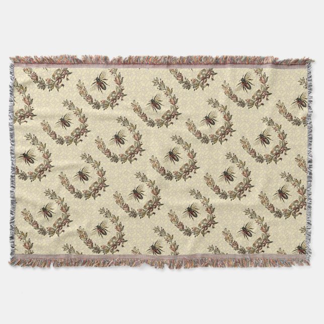 Couverture Vintage couronne d'abeilles II (Devant)