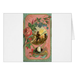 Couverture vintage des pompiers des années 1880